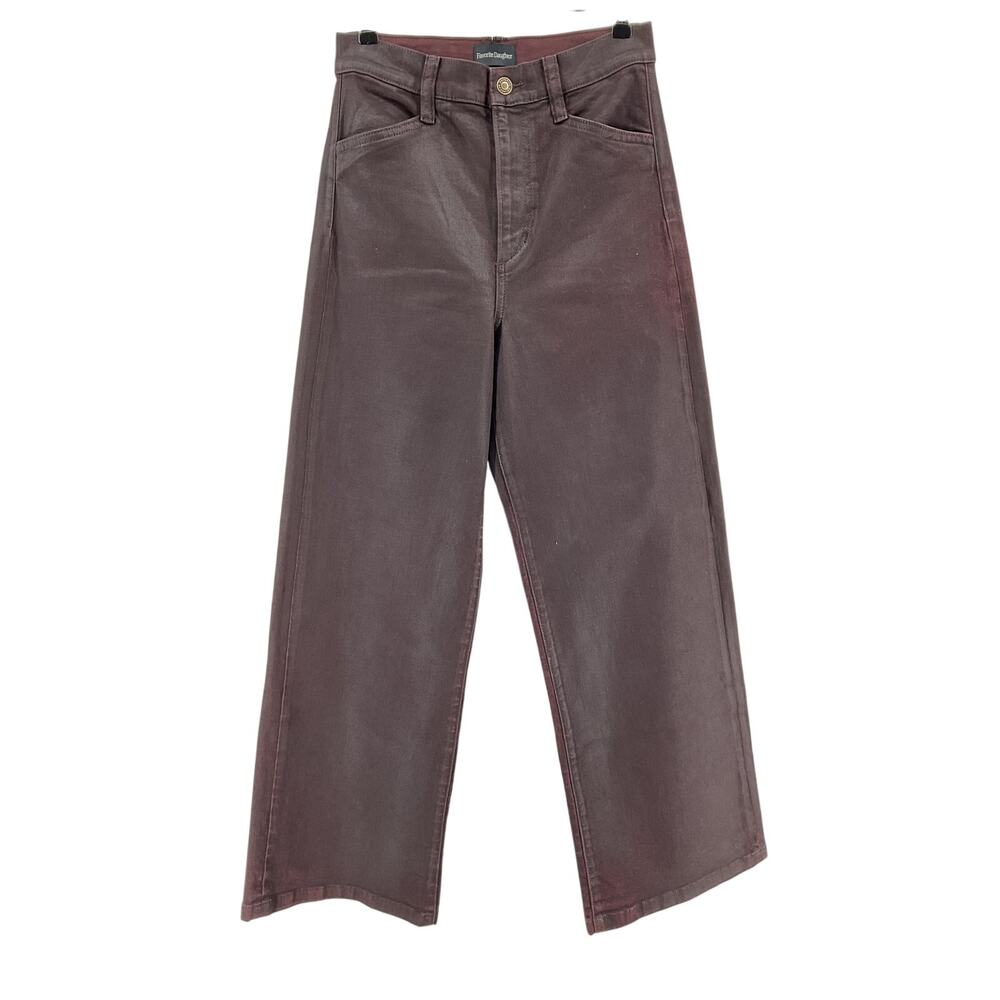 Favorite Daughter Cropped Red Mischa Pants Size 26 - Picture 2 of 11